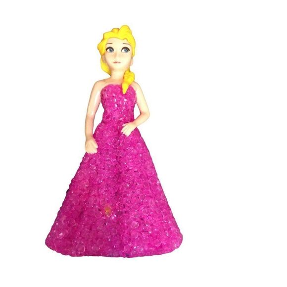 𝅺ELSA Night Light Figurine Pink - Picture 1 of 4
